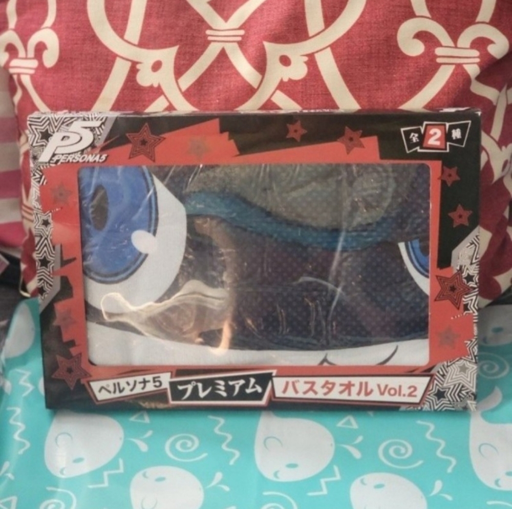 Persona 5 Royal Morgana Bath Towel 3 4 Taito Shin Megami Tensei Miniso Atlus